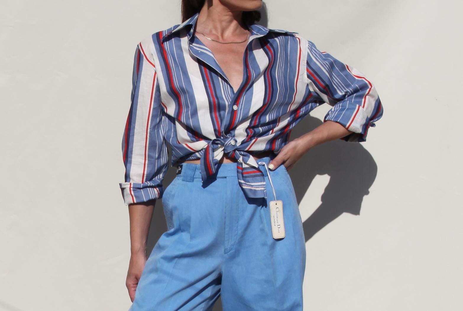 【ヴィンテージ】Yves Saint Laurent ギャザースリーブ シャツ Vintage Yves Saint Laurent Shirt - Etsy