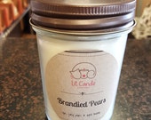 Brandied Pears handcrafted candle