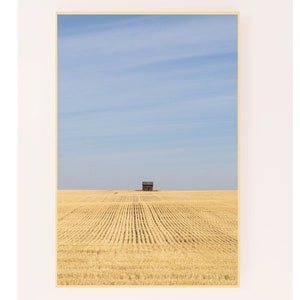 Prairie House Saskatchewan Canada Fields Landscape Digital Photography