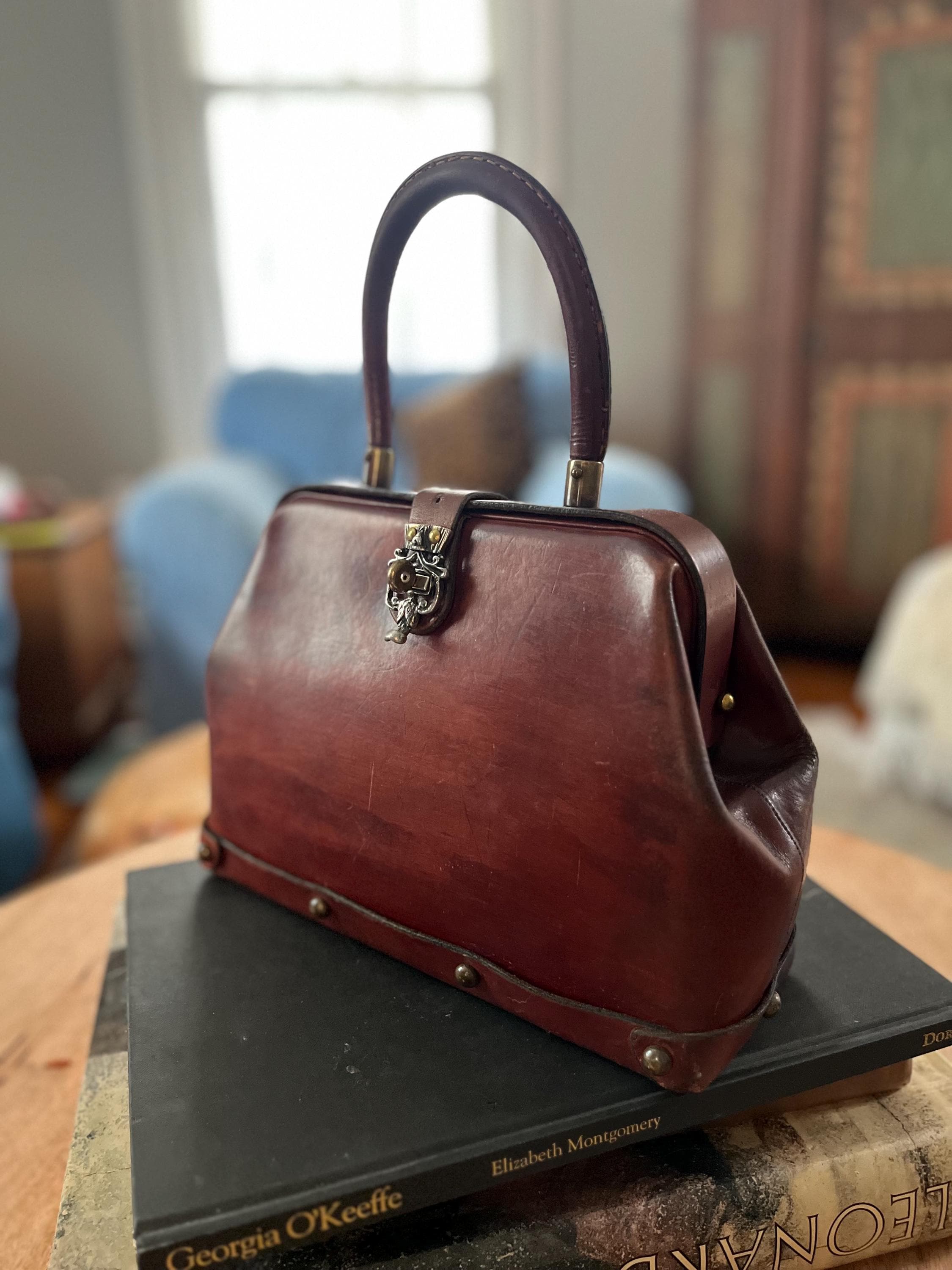 【AIGNER】ボストンバッグ Vintage Vintage Aigner Handbag - Etsy