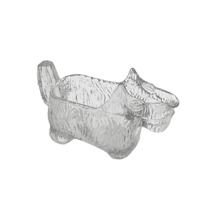 LE Smith Scotty Hundesahne Zuckerschüssel Spielhalter 5,25 "Terrier Sirupkrug
