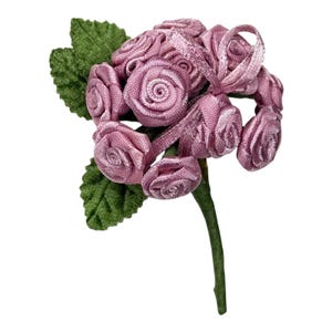 American Girl Pleasant Company NOSEGAY Różowe kwiaty róży Samantha Party Treat #3