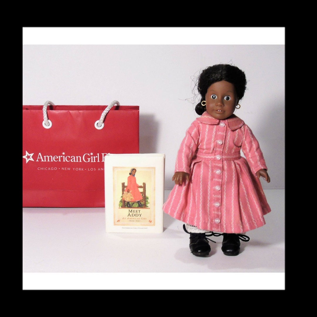 American Girl Pleasant Company MINI ADDY DOLL Glass Eyes Cloth Body