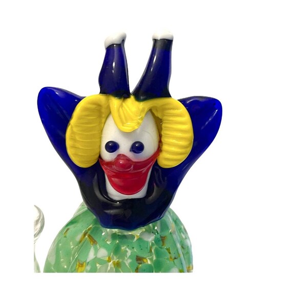 【ペア】イタリア ムラーノガラス人形 キャンドルホルダー ヴィンテージ ヴィンテージ 60 年代 ムラーノ イタリア アート ガラス