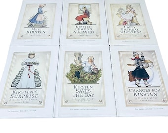 American Girl Pleasant Company Historical BOOK SET 6 Hardcover Meet Kirsten 1854