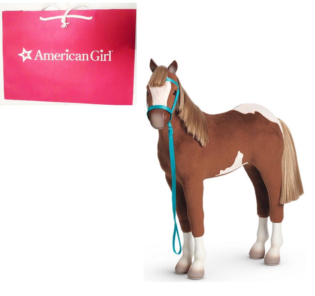 American Girl Doll Horse Filly Paint Pinto Foal Pony 13