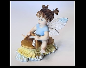 Figurine fée ange en brosse à récurer My Little Kitchen Fairies