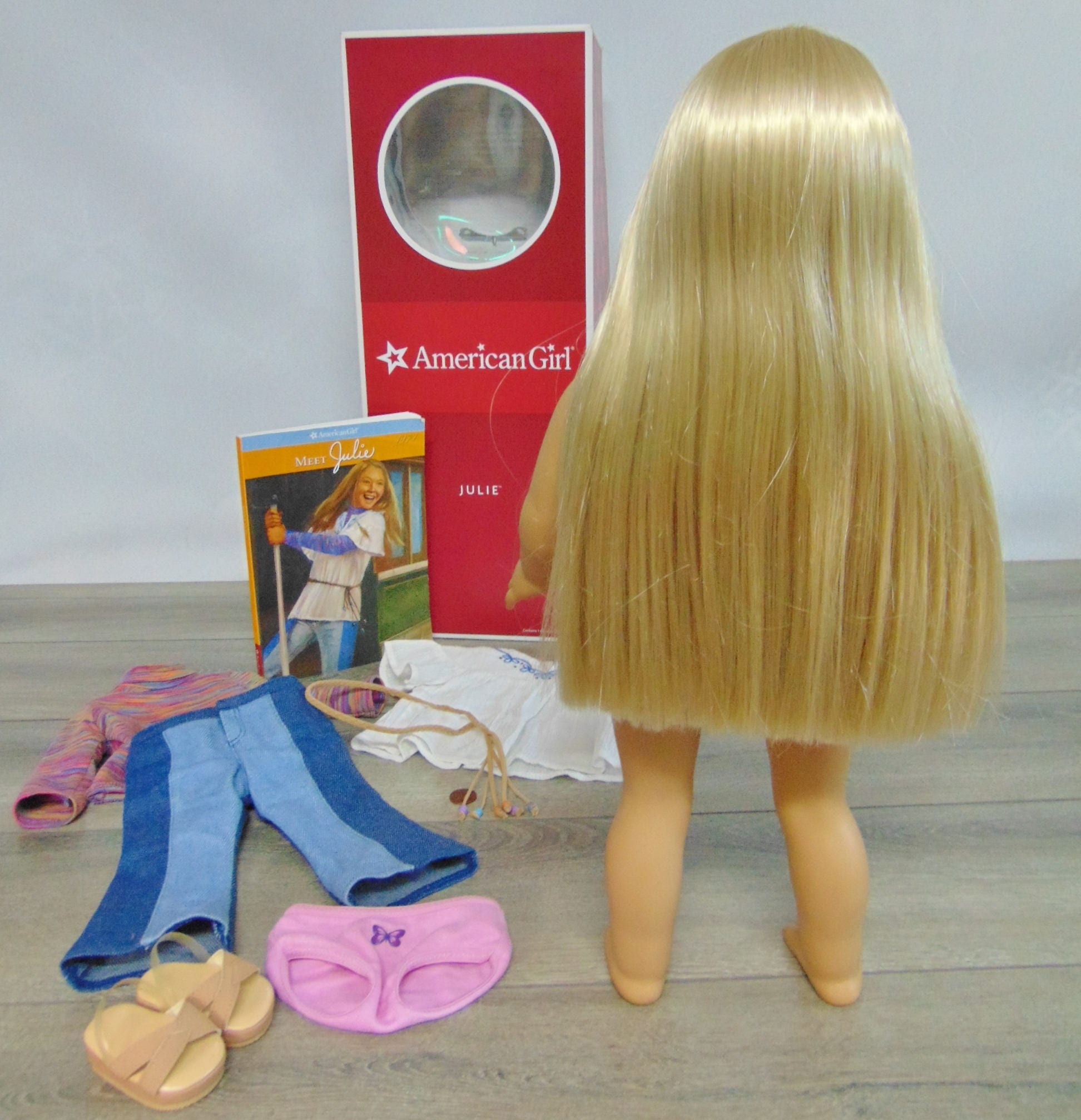 Vintage 18 American Girl JULIE DOLL Meet Outfit pre Etsy