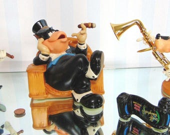 Disney Symphony Hour Set 4 Sylvester Macaroni Goofy Note Clarabelle Title Boxed