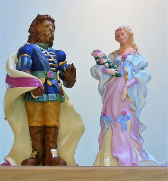 LENOX Legendary Princesses Beauty & the Beast Figurines Cake
