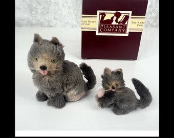 American Girl Kirsten MAMA CAT & KITTEN Pleasant Company Scatola vintage della prima edizione