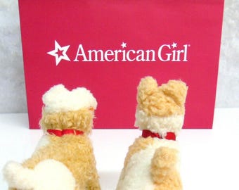 Molly Golli ペグ人形付きアメリカThe Toy Store別注品 American Girl Emily Molly Pet Dogs Yank & Bennett Terrier Plush
