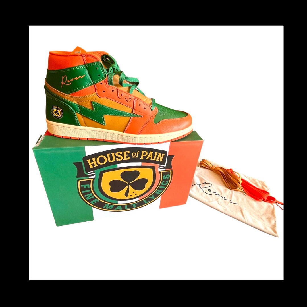 New Reves Paris KIY Air Sport 85 Hi House of Pain Sneaker Size