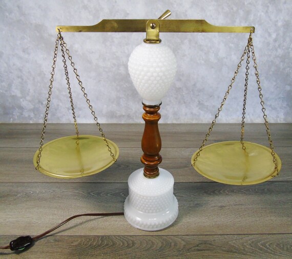 modern hobnail lamp