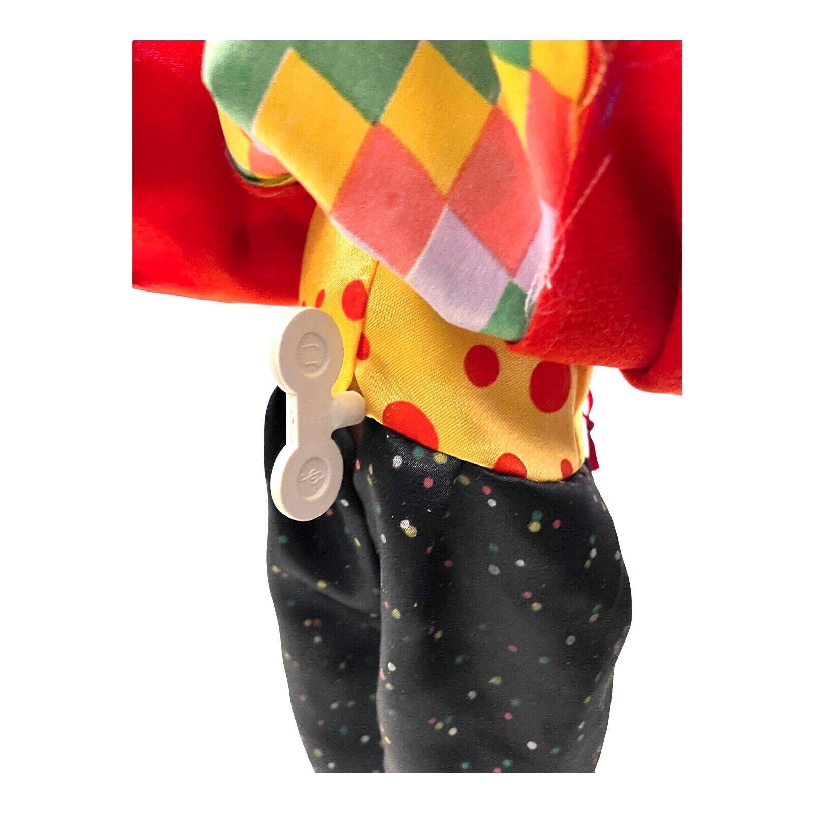 ヴィンテージ 1960年代 ミュージカル サーカス ピエロ 15インチ キー