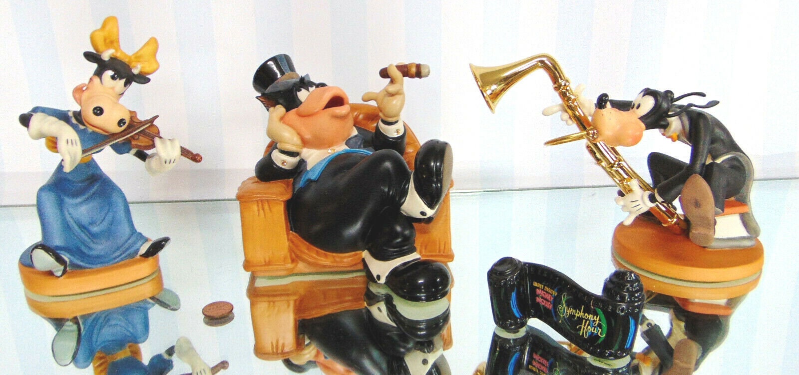 NEW Set (4) WDCC Disney Symphony Hour FIGURINES Sylvester Macaroni