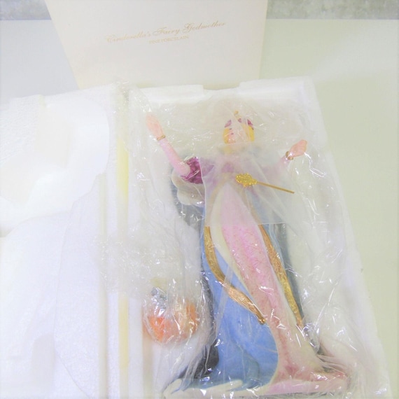 Lenox Fairy Godmother Cinderella Legendary Princesses Pumpkin Wand
