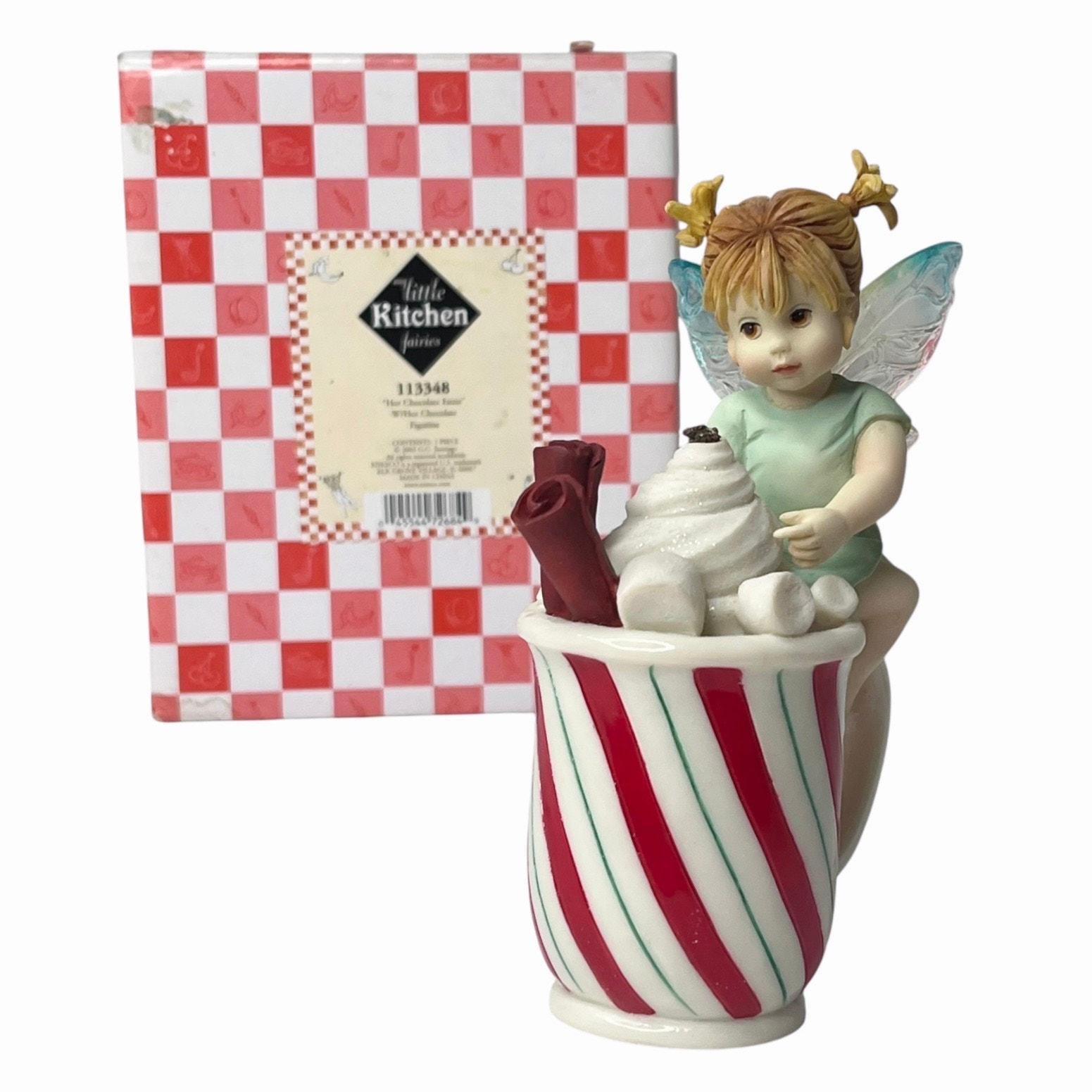 Vintage 2002 My Little Kitchen Fairies HOT CHOCOLATE FAIRIE Candy