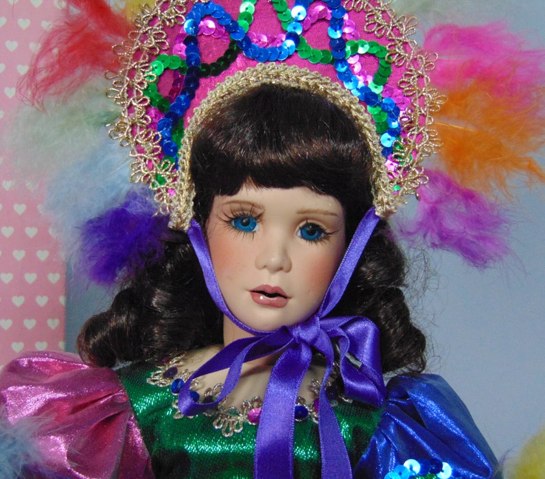 mardi gras doll