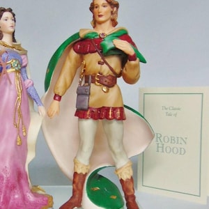Vintage Lenox Legendary Princesses Limited Edition Porcelain ROBIN HOOD Figurine COA