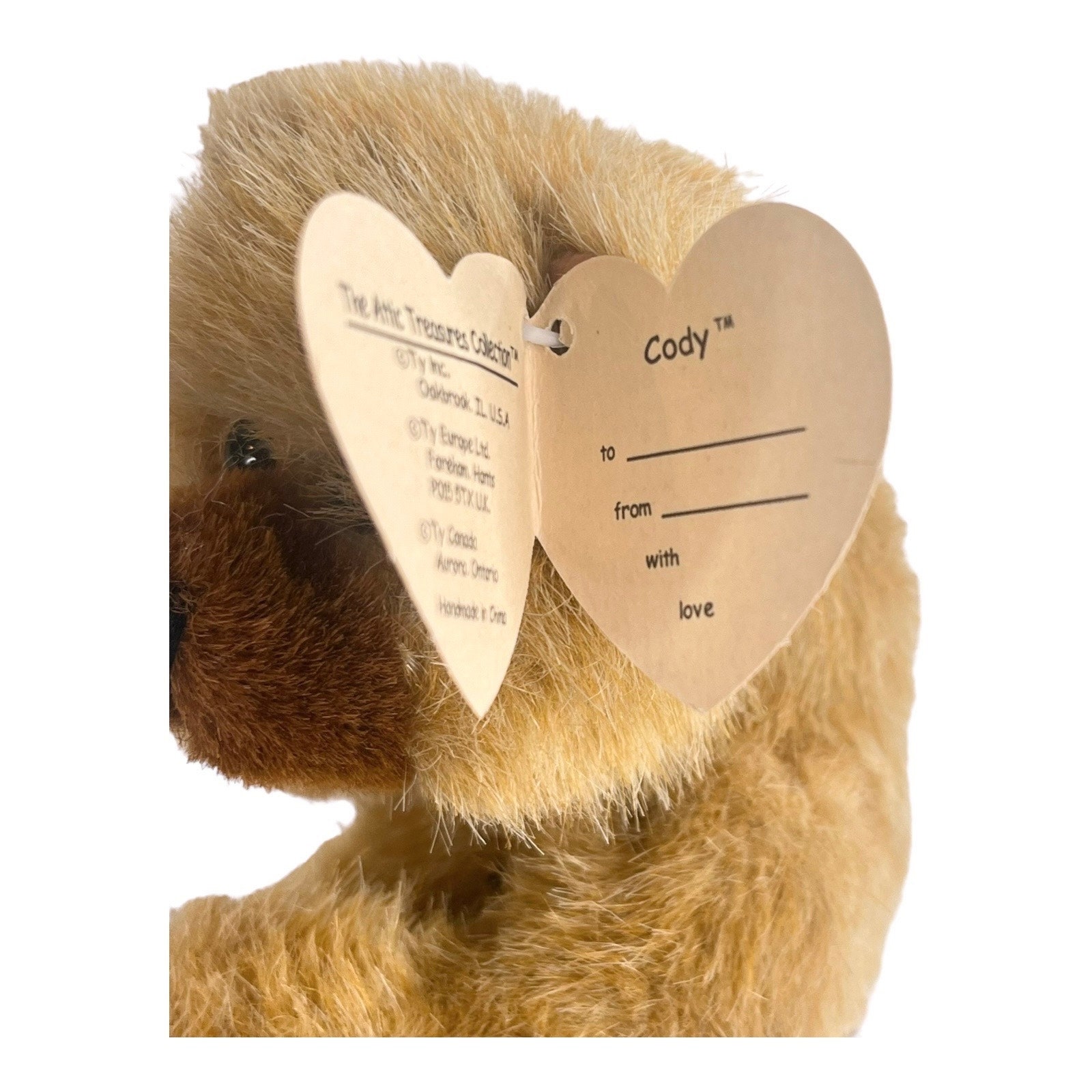 Ty Beanie Baby CODY BEAR 8 Attic Treasures Collection 1993 PLUSH Stuffed Animal Etsy UK