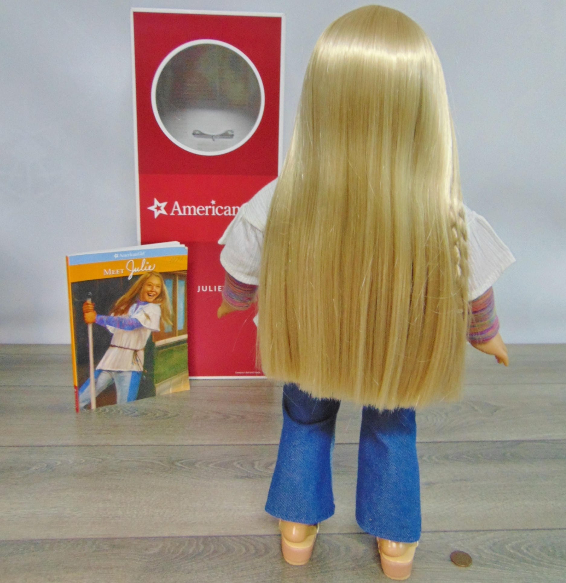 Vintage 18 American Girl JULIE DOLL Meet Outfit pre Etsy