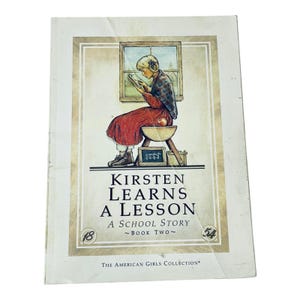 American Girl Pleasant Company BOOK Kirsten Learns A Lesson Paperback Book Two