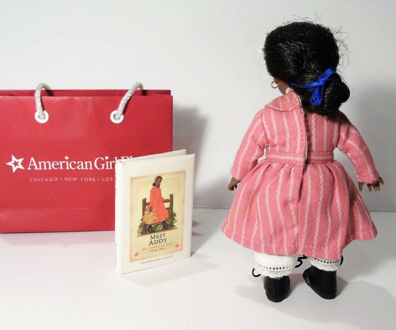 American Girl Pleasant Company MINI ADDY DOLL Glass Eyes Cloth Body
