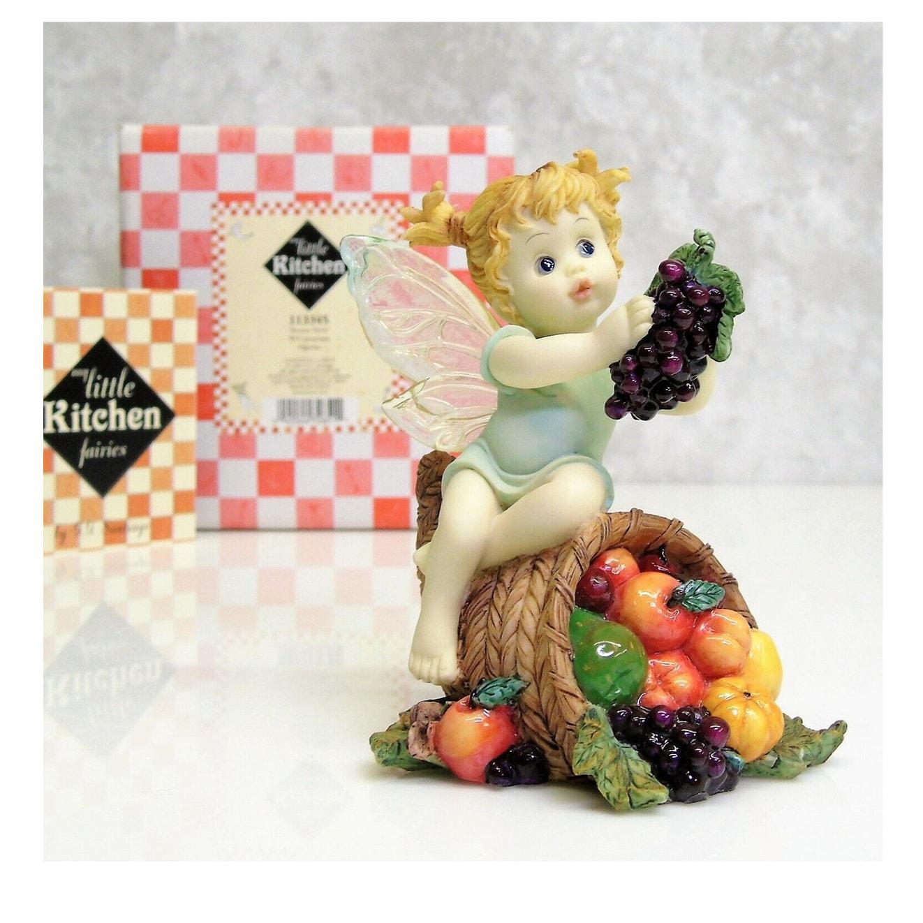 My Little Kitchen Fairies Bounty Fairie Cornucopa Fruit Grapes 
