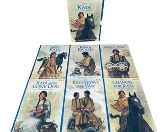 American Girl Pleasant Company BOXED BOOK SET 6 Meet Kaya 1764 Paperback Books