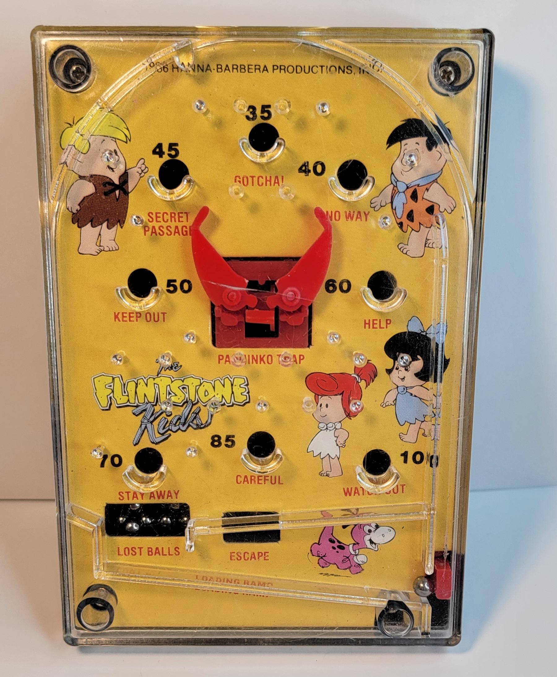 超希少フリントストーン セル小石 ハンナバルベラ サイン入りEm Dino