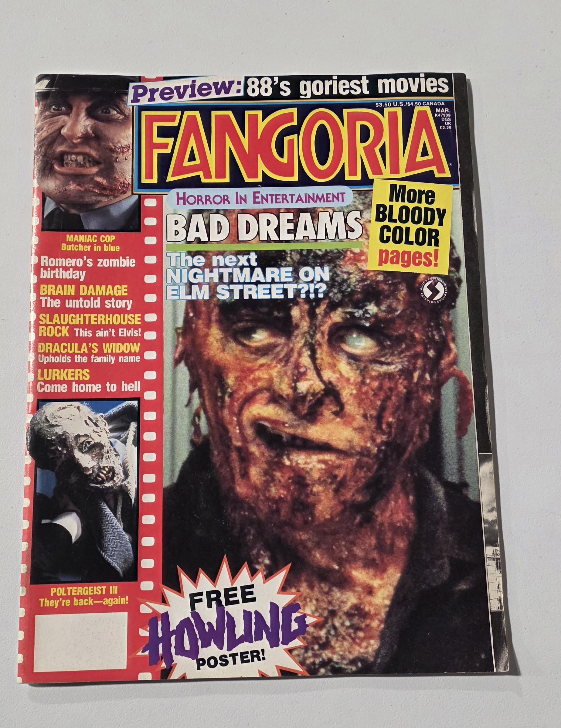 90年 米国版ファンゴリア「死霊のしたたり2」直筆サイン入り FANGORIA Fangoria - Etsy 日本