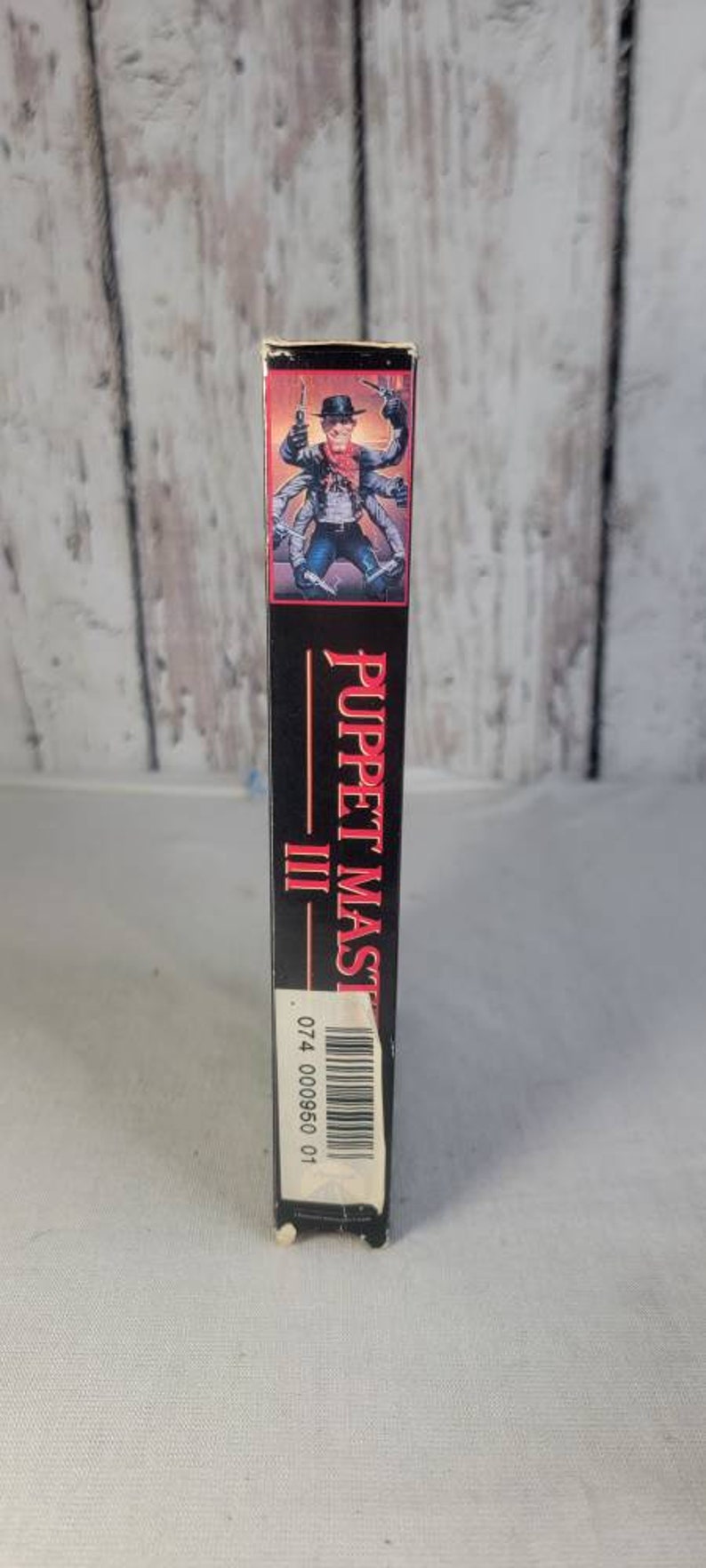 Puppet Master 3 Vhs Tape Ex Rental Etsy