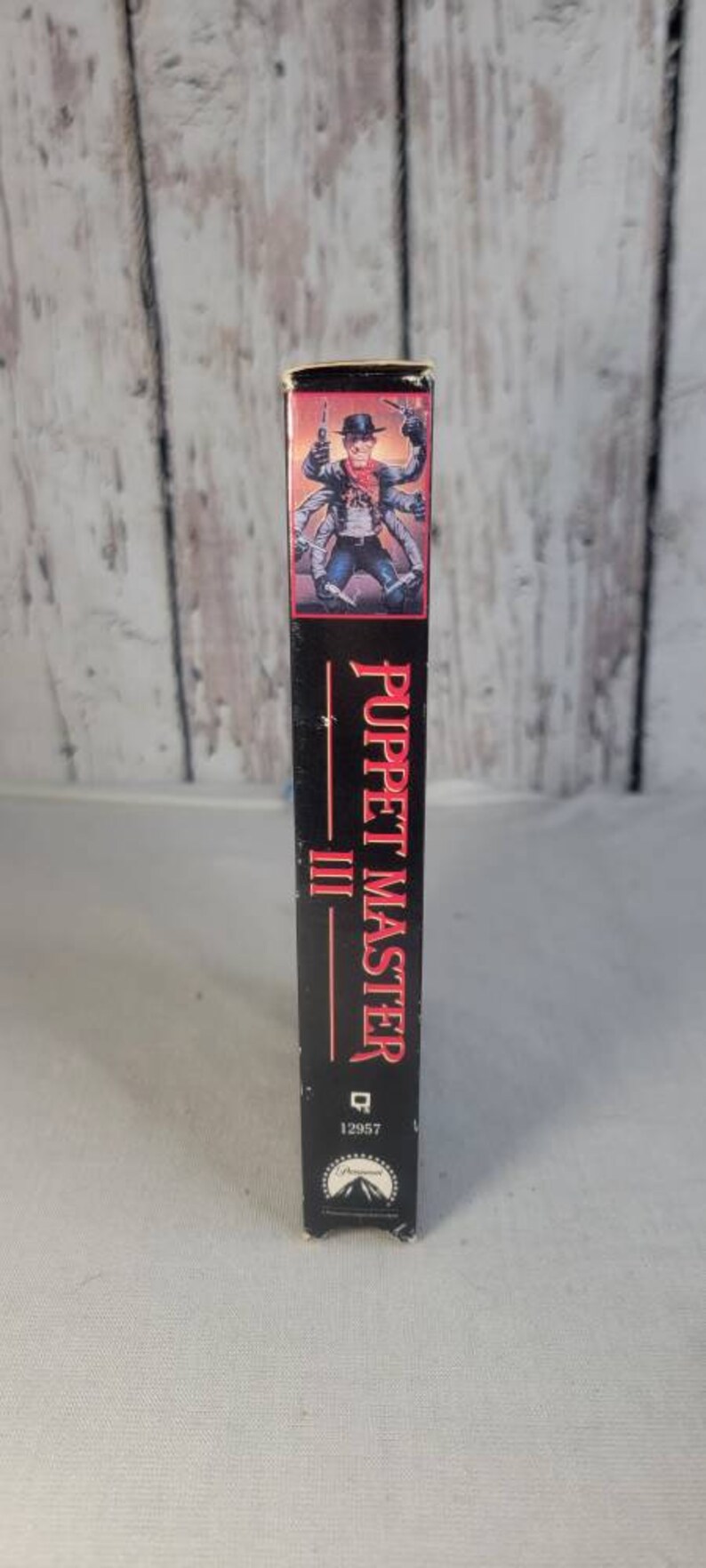 Puppet Master 3 Vhs Tape Ex Rental Etsy