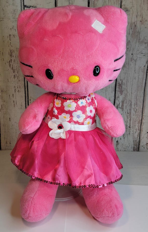 hello kitty plush pink dress Pink Bow Hello Kitty Plush Pink Dress Set