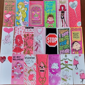 Vintage 1970s Cards Get Well Valentines Day Anniversary Retro Authentic Nostaligia Christmas