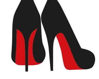 stilettos with red sole
