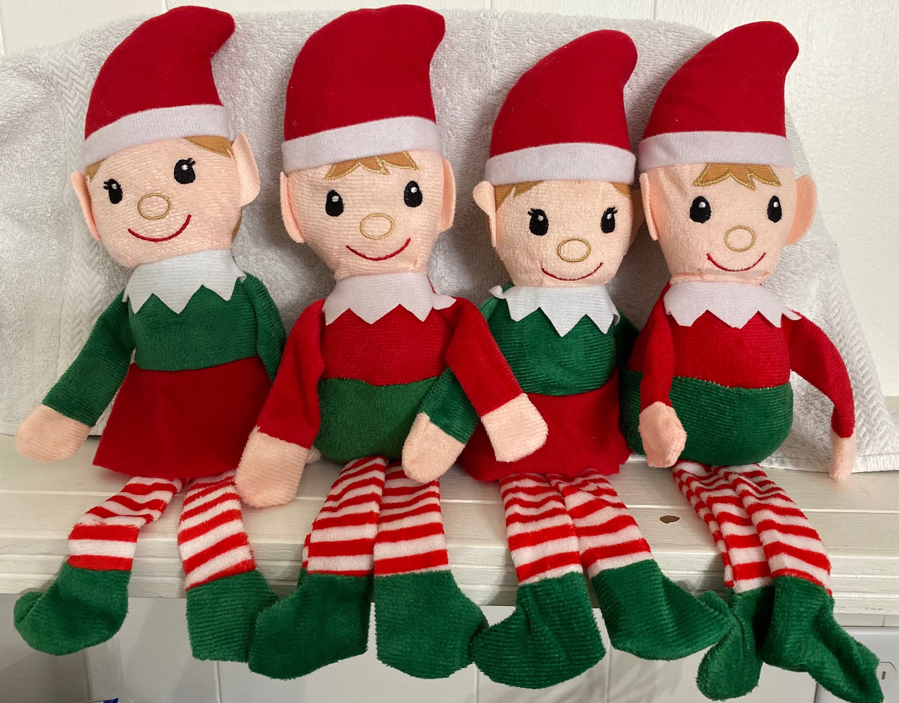 Stuffed Animals & Plushies Toys & Games Toys Elf Custom Name Christmas ...
