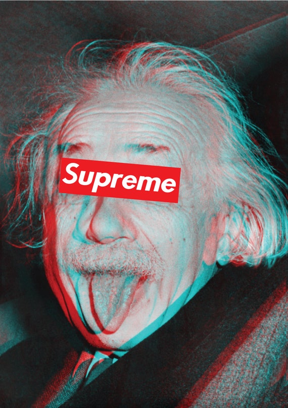supreme albert einstein shirt