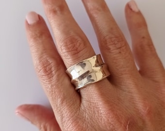 Sterling silver ring ,Silver 925 ring, Handmade ring, Comfortable ring,handmade rings,sterling silver wide band ring