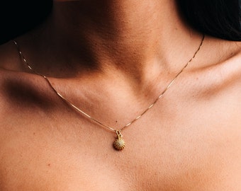 Sea Urchin Necklace , Beach Jewelry , Gift for her , gold Sea Urchin , sterling silver sea urchin , urchin jewelry , bridesmaids gift