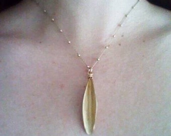 olive leaf pendant, leaf pendant, silver leaf, gold olive leaf, botanical  pendant , gold pendant, leaf necklace, silver olive leaf necklace