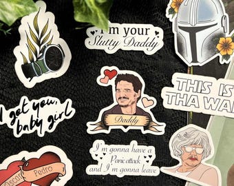 Pedro Daddy Stickers| Illustrations | Stickers