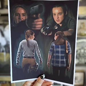 Abby & Ellie | 8x10 TLOU Illustration | Art Print