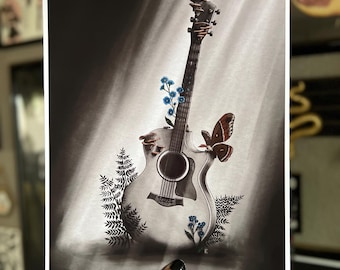Si te perdiera / Ilustración TLOU 8x10 / Impresión artística