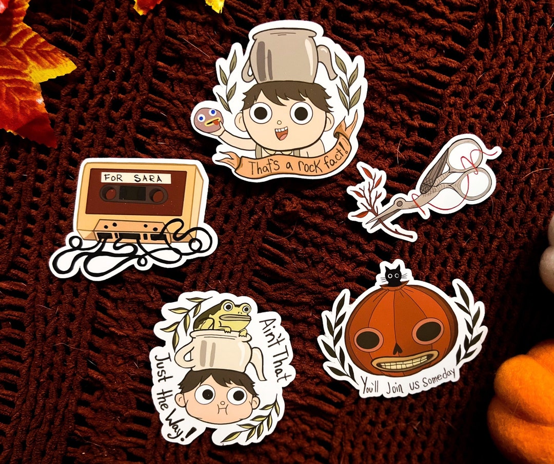 Over the Garden Wall Sticker Pack Etsy