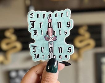 Trans Rights & Wrongs | Illustrations | Sticker