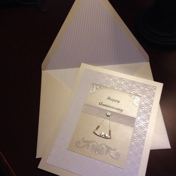 Oversized Exquisite Anniversary Card
