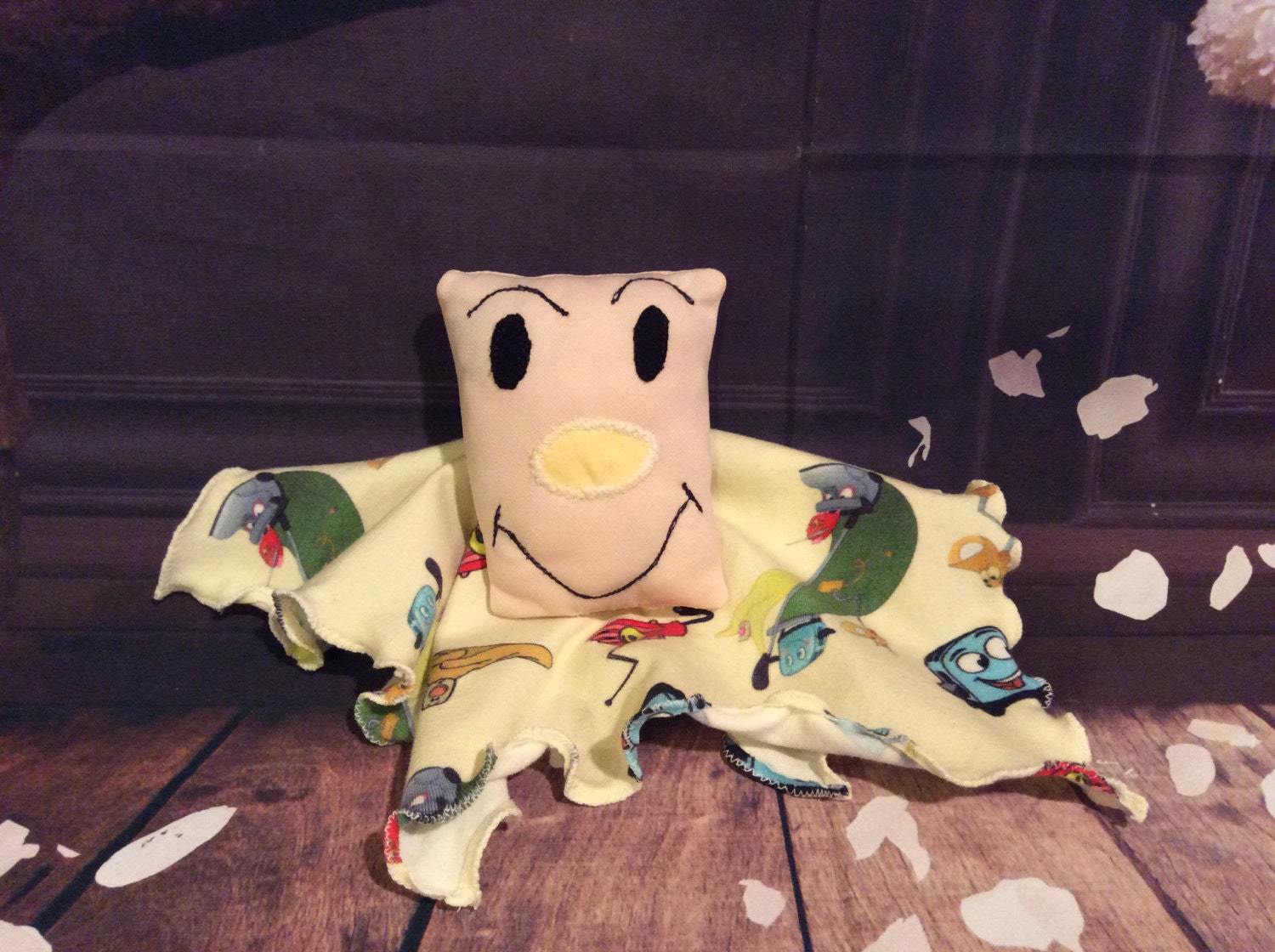 Brave Little Toaster and Friends Plush Security Blanket Blanky Blankie