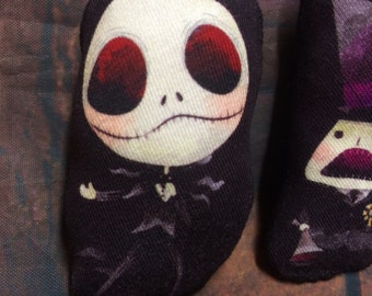 The Nightmare Before Christmas Jack Skellington chaussons adulte peluche Chaussures de Noël 